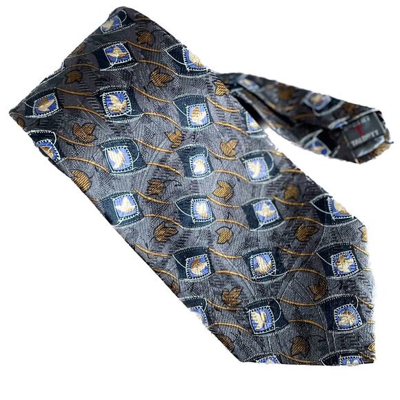 Vintage leaf tie - Picture 5 of 5